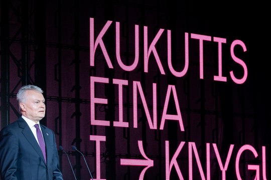 Vilniaus knygų mugė atsisako Gitano Nausėdos globos: „Prezidente, pakentėkite, palaukite“