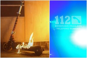 Vaikiško keturračio ličio baterija sukėlė gaisrą Radviliškio rajone