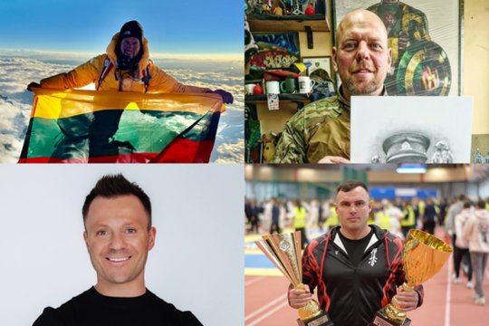 Žinomi Lietuvos vyrai pasakė, kaip siekia užsibrėžtų tikslų: „Tik pirmyn, niekada atgal“