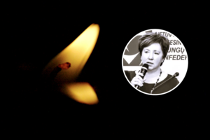 Mirė ilgametė profesinių sąjungų konfederacijos generalinė sekretorė J. Matuizienė 