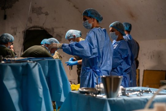 Lietuvoje – tarptautinės chirurginės pratybos: treniravosi teikti medicininę paramą lauko sąlygomis