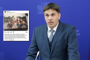 Paplitus dviprasmiškai vertinamam įrašui – netikėtas kultūros ministro žingsnis