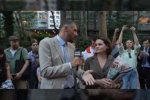 Prieš kameras – nejaukus Cichanouskių konfliktas: kaltina žmonos pažeminimu