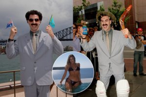 Legendinis „Boratas“ užmezgė romaną su perpus jaunesne „OnlyFans“ manekene