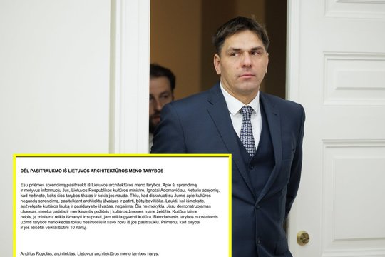Architektas nubraižė maršrutą ministrui, bet nesitiki, kad perskaitys