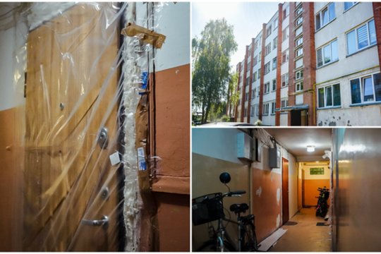 Panevėžiečiai gyvena tikrame košmare: iš kaimyno buto lenda kirmėlės, smarvė dusina visą daugiabutį