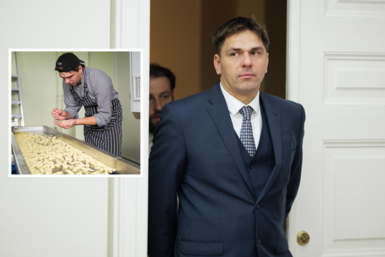 Nuo makaronų gamintojo – iki ministro: kaip rutuliojosi politinis spektaklis, įspėjantis apie grėsmes