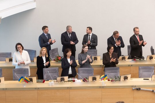 Susipažinkite: štai, kas dirbs Ingos Ruginienės Vyriausybėje