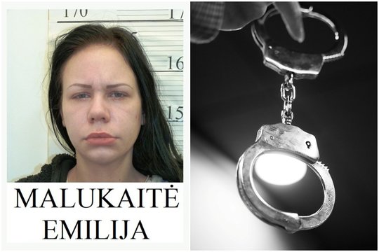 Iš Vilniaus kalėjimo pasprukusi Emilija Malukaitė po paros sučiupta ir grąžintą už grotų