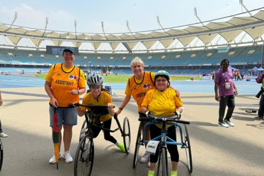 Triračių sporto atstovė Bela Morkus – pasaulio vicečempionė