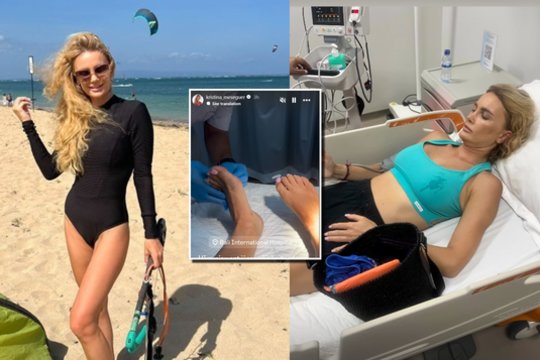 Kristina Meseguer atsidūrė ligoninėje: prireikė skubios medikų pagalbos