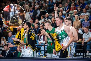 „Žalgirio“ pergalė uostamiestyje paženklinta šiurpia akrobato trauma