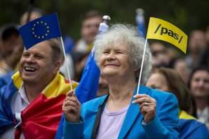 Moldovoje vyksta svarbūs parlamento rinkimai