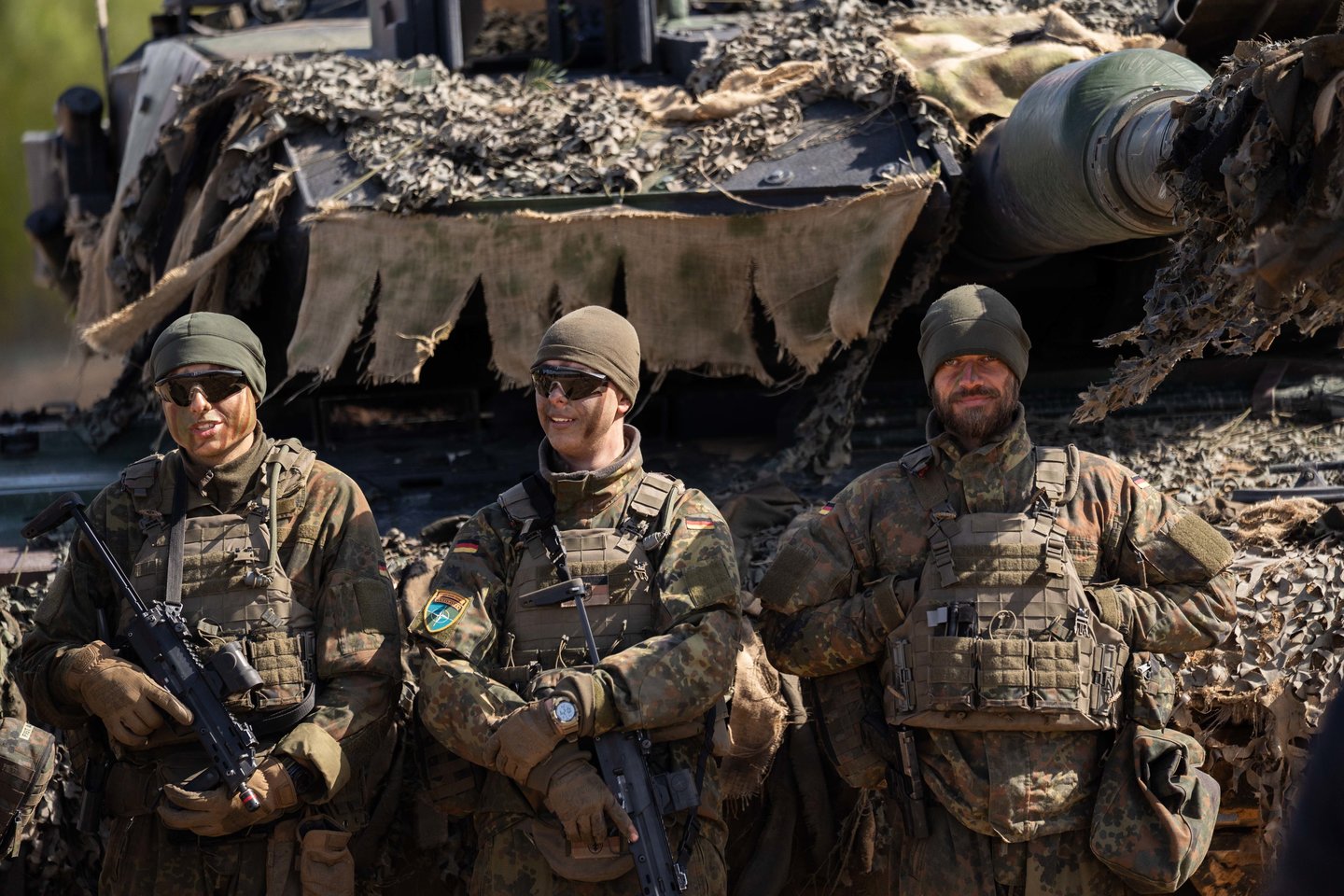 Karinės pratybos.<br>G.Bitvinsko nuotr.