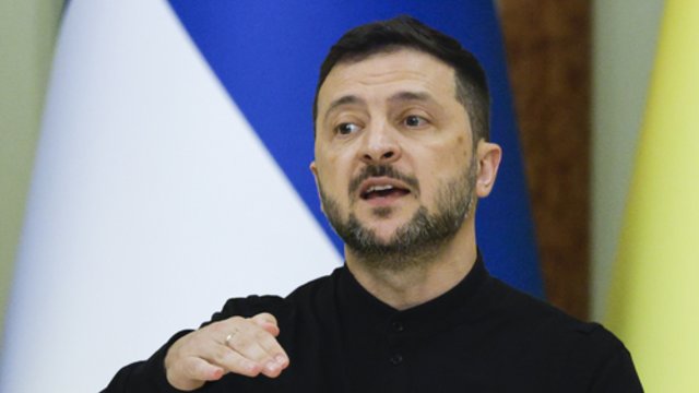 „Labai klastingi smūgiai“: V. Zelenskis užsiminė apie pavojingus Rusijos veiksmus prieš Europą