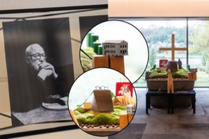 Kaune atsisveikinama su garsiu architektu A. Karaliumi: šalia urnos – jautrios detalės