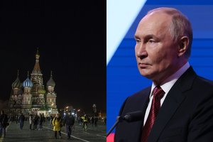 Maskvoje – retas protestas prieš V. Putiną