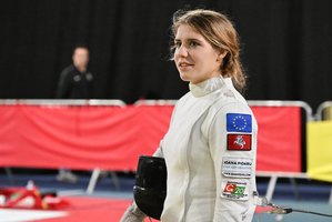 Pergalingi Lietuvos fechtuotojų startai: Belgijoje suspindėjo mūsų šaliai atstovaujanti prancūzė