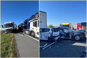 Prie vairo užmigęs lietuvis Lenkijoje sukėlė kraupią avariją – žuvo keturi žmonės