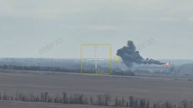 Pažangus Rusijos sraigtasparnis virto nuostoliu: užfiksavo taiklų ukrainiečių smūgį