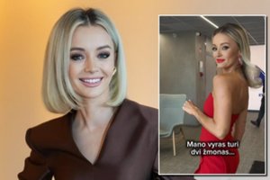Ugnė Siparė parodė retai viešumoje matomą savo pusę: „Mano vyras turi dvi žmonas“