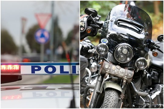Policija nubaudė septynis baikerius, kurie šią vasarą automagistralėje užpuolė automobilio vairuotoją