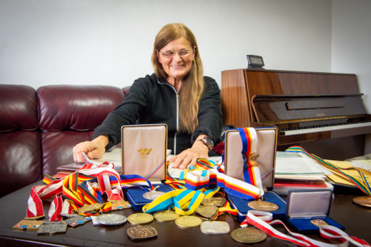 Jubiliejų sutinkanti pirmoji Lietuvos paralimpietė Danutė Šmidek neabejoja – jos sėkmės raktas yra tvirtas charakteris ir ištvermė