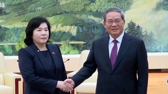 Pekine – dar vienas Šiaurės Korėjos ir Kinijos sutikimas: abi šalys praneša, kad stiprins ryšius