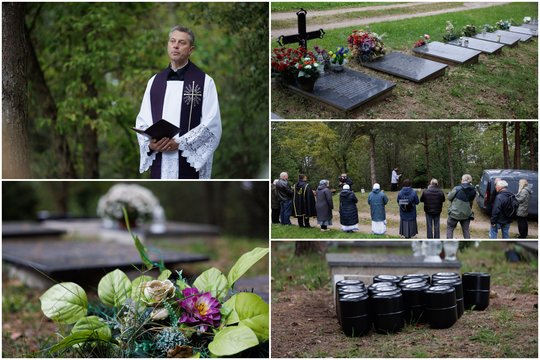 Neįprastos laidotuvės Vilniaus kapinėse: jautriai išlydėti tie, kurių nėra kam palaidoti