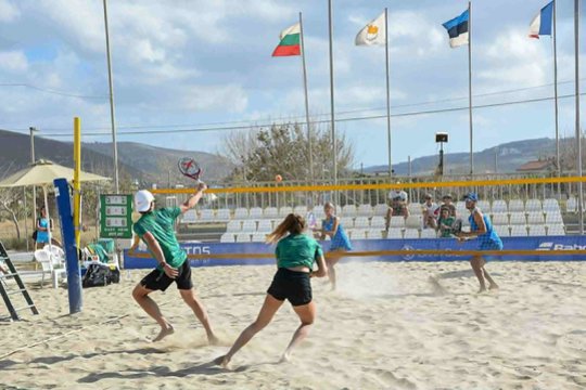 Lietuvos paplūdimio tenisas iškovojo pirmąjį medalį Europos čempionate