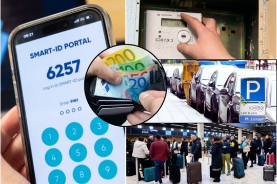 Nuo spalio įsigalioja aibė pokyčių: palies bankinius pavedimus ir net elektros kainą