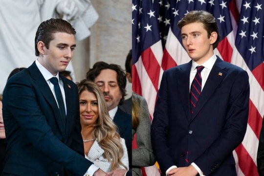 Sklinda kalbos apie slaptą Barrono Trumpo pasimatymą: dėl jo žengė netikėtą žingsnį