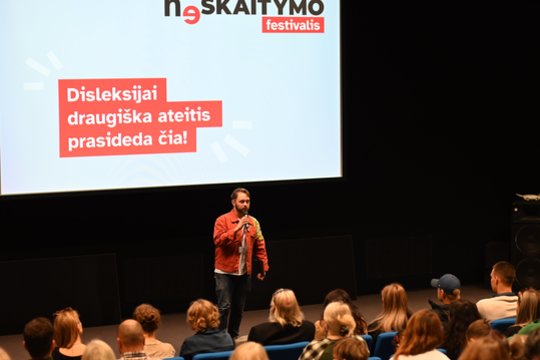 „Telia“ kviečia į unikalų festivalį Kaune, skirtą disleksijai suprasti