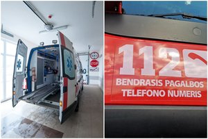 Raseinių r. vyras persismeigė koją tvoros fragmentu – prireikė gelbėtojų ir medikų