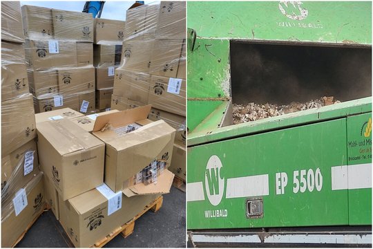 Lietuvos muitinė sunaikino 15 milijonų kontrabandinių cigarečių