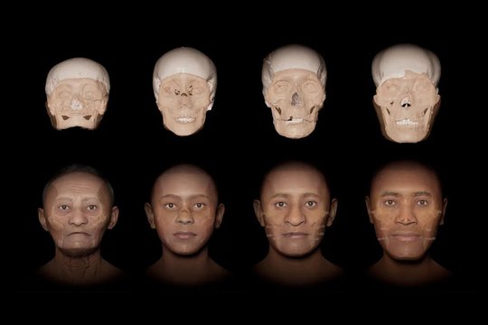 Skaitmeniniu būdu nuo mumijų pašalino „mirties kaukes“ – pirmąkart pasimatė tikrieji veidai