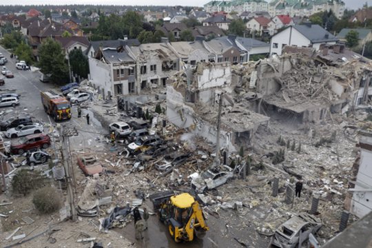 URM smerkia Rusijos įvykdytą Ukrainos teritorijų okupaciją