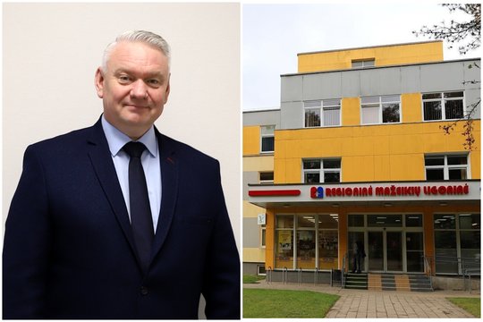 Mažeikių ligoninės direktoriumi tapo buvęs policijos komisaras Alfonsas Motuzas