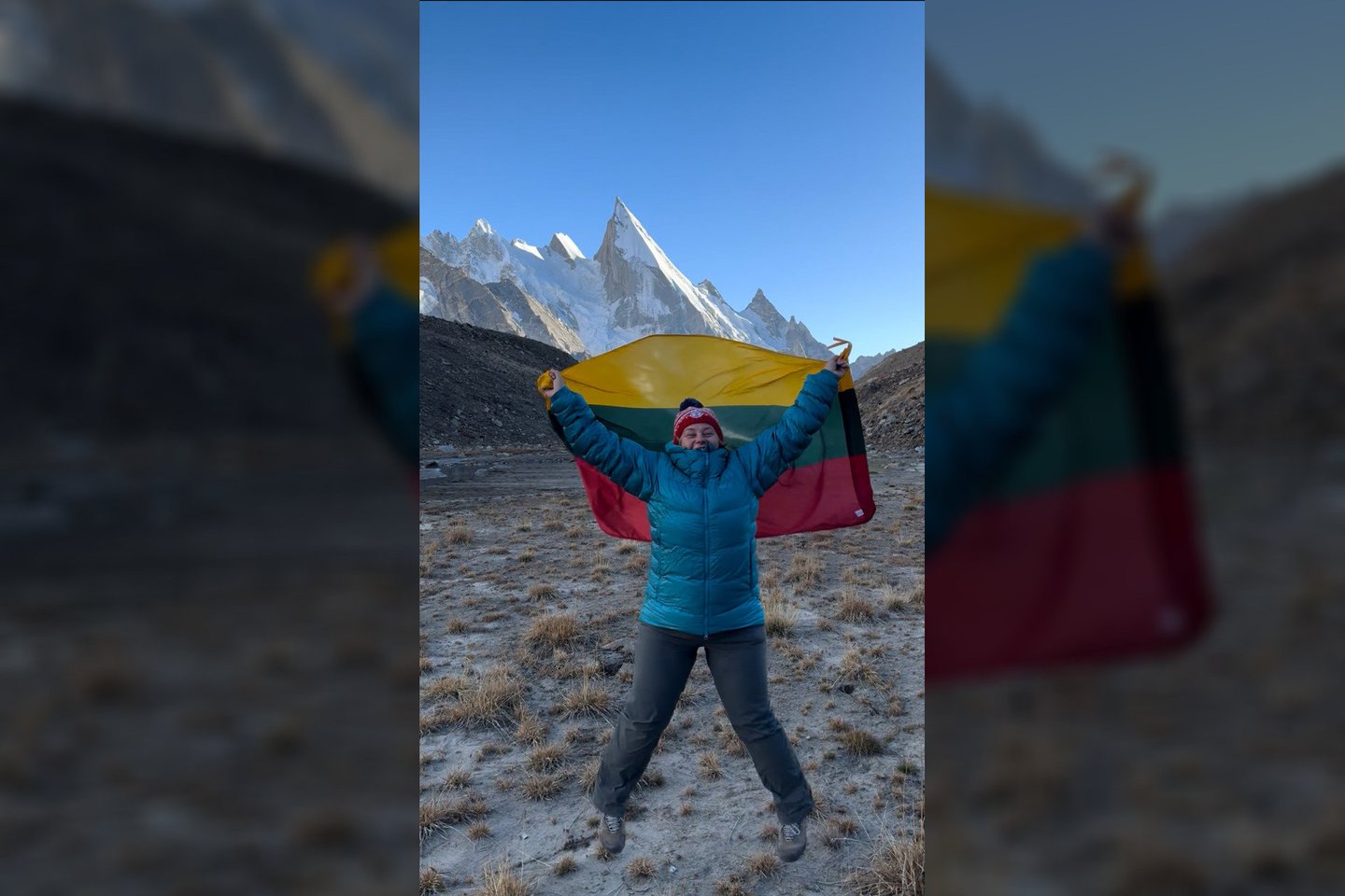 Monika Pakistano kalnuose<br>Asmeninio albumo nuotr.