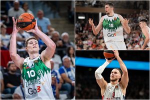 Eurolygos lietuviai: kapitono mintis skaitęs Ą. Tubelis, L. Biručio staigmena ir prasminga T. Sedekerskio veikla