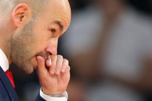 Viskuo nusivylęs V. Spanoulis negailėjo kritikos savo auklėtiniams