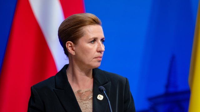 M. Frederiksen užsimena apie neįvertiną Rusijos grėsmę: gali būti per vėlu