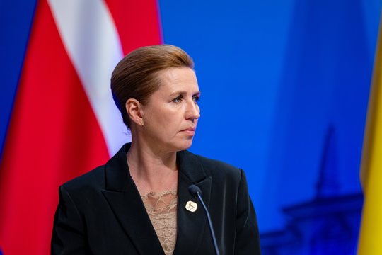 M. Frederiksen užsimena apie neįvertiną Rusijos grėsmę: gali būti per vėlu