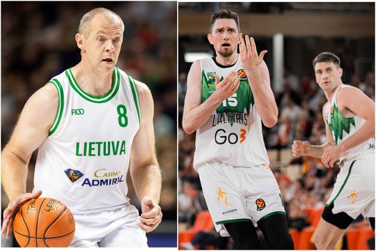 Į „Žalgirio“ pergalę be euforijos žvelgęs R. Šiškauskas turėjo ką pasakyti ir apie T. Masiulį: „Negaliu klijuoti etikečių“