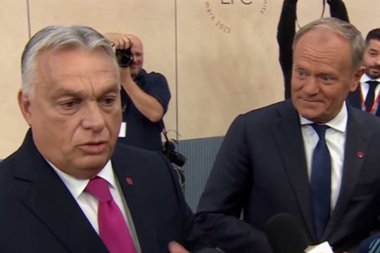 Po V. Orbano atsakymo apie didžiausią grėsmę Europai – iškalbinga D. Tusko reakcija