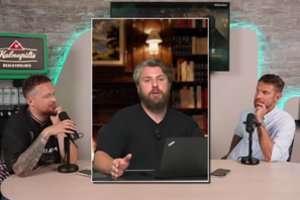 Tarp komikų įsiplieskęs konfliktas persikėlė į viešumą – D. Klajumas kirto M. Katleriui: „Ne ant to užsirovei“