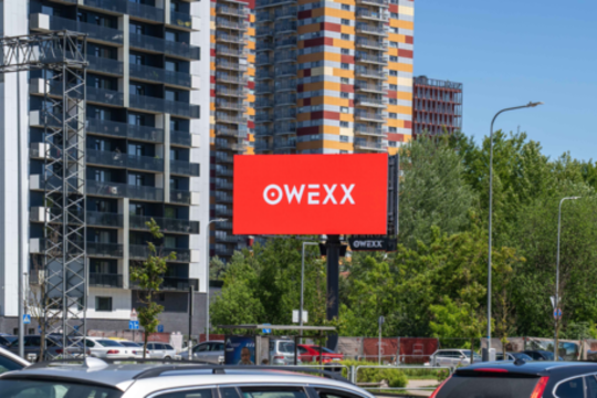 OWEXX lauko ekranų tinklas Vilniuje: matomumas, kuriantis sėkmę