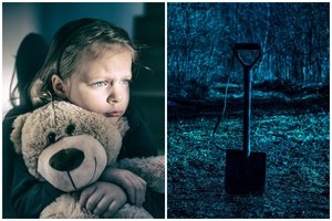 Tėvas mažametės dukters prievartautoją privertė išsikasti sau kapą ir nusižudyti