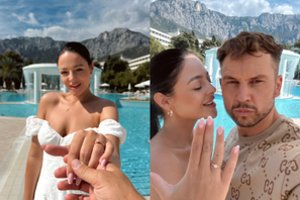 Susižadėjo fotografas Andrius Vengalis ir jo išrinktoji: paviešino ypatingą akimirką