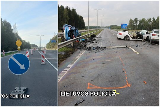 Po mirtinos avarijos Molėtų pl. policija ieško liudininkų – tyrėjams įdomu, kaip buvo sustatyti ženklai